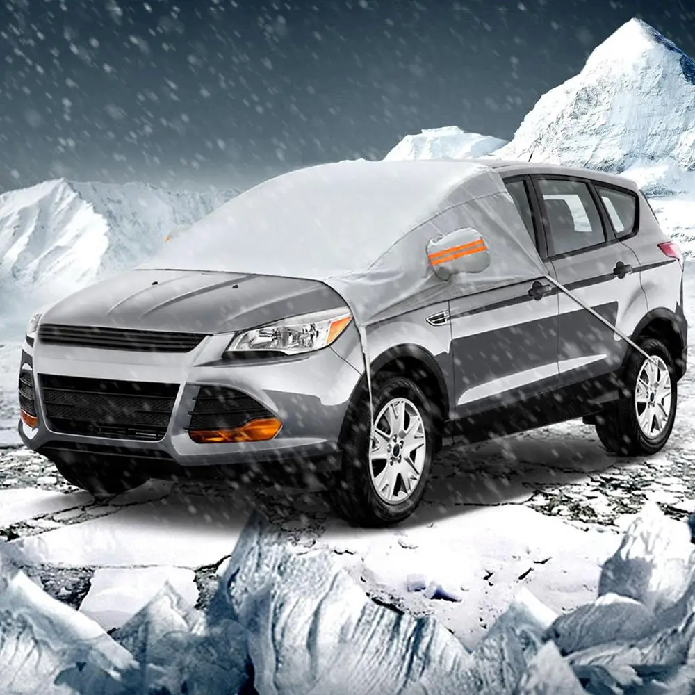 Car Accessories Windshield Snow Cover with Mirror Covers Front Windshield Sunshade Weather-Resistant Cover 90.5" x 54"
Car Accessories Windshield Snow Cover with Mirror Covers Front Windshield Sunshade Weather-Resistant Cover 90.5" x 54"
