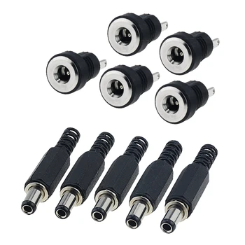 10PCS DIY DC Power Connector 1.35x3.5mm Female Plug Jack + Male Plug Jack Socket Adapter For 8mm Power Plug Panel Socket
10PCS DIY DC Power Connector 1.35x3.5mm Female Plug Jack + Male Plug Jack Socket Adapter For 8mm Power Plug Panel Socket