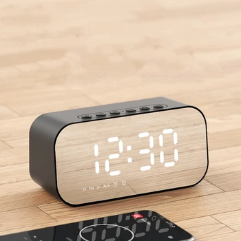 Rectangle Wireless Bluetooth Speaker mirror Alarm Clock Radio Small Sound Card Outdoor Portable smart small sound
Rectangle Wireless Bluetooth Speaker mirror Alarm Clock Radio Small Sound Card Outdoor Portable smart small sound