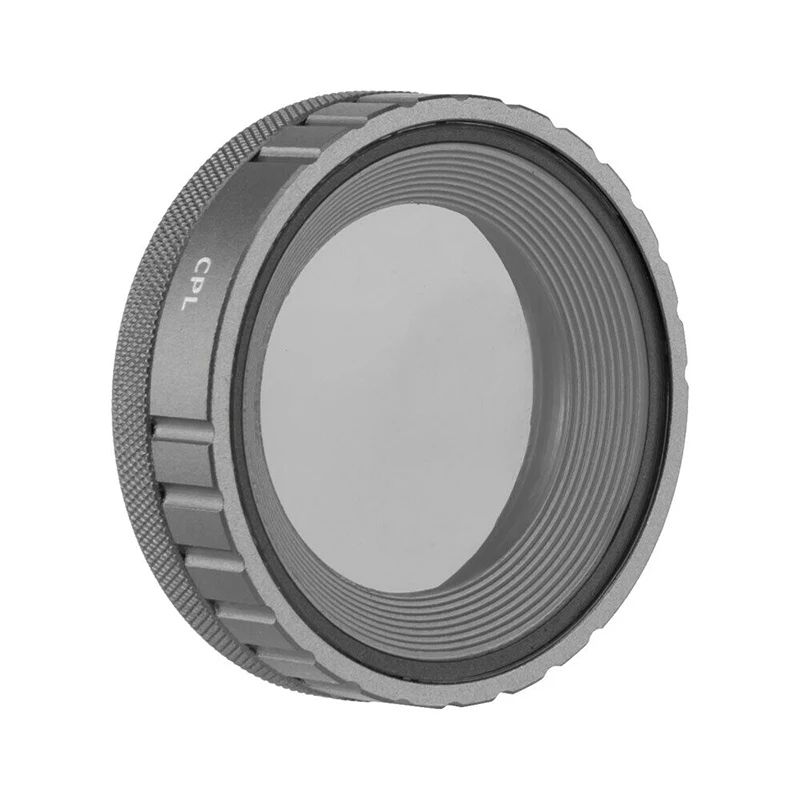 TELESIN CPL Circular Polarizer Camera Filter Aluminium Alloy Frame For DJI Osmo Action Camera lens 8.5mm
TELESIN CPL Circular Polarizer Camera Filter Aluminium Alloy Frame For DJI Osmo Action Camera lens 8.5mm