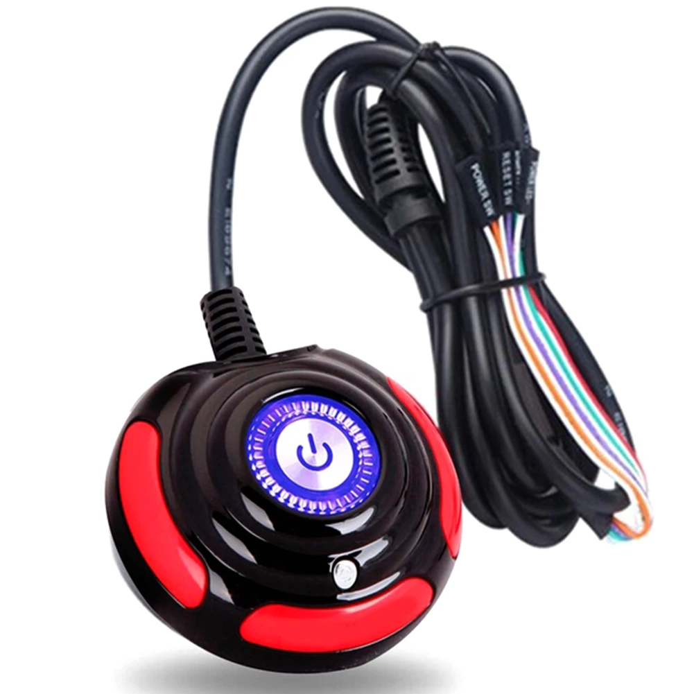 1.6m/63in Desktop PC Computer Case Power Supply on/off Reset HDD Push Button Switch use to Household Office Hotel Extension
1.6m/63in Desktop PC Computer Case Power Supply on/off Reset HDD Push Button Switch use to Household Office Hotel Extension
