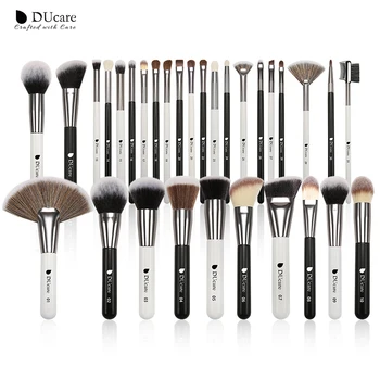 New DUcare Makeup Brush Set Professional Foundation Highlighter Eyeliner Blending Brushes makeup 31pcs Black and White with bag 
New DUcare Makeup Brush Set Professional Foundation Highlighter Eyeliner Blending Brushes makeup 31pcs Black and White with bag