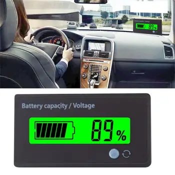 12V-84V Motorcycle Battery Meter Digital Battery Voltage Capacity Percent Monitor Tester Electric Quantity Detector Fit Car Moto
12V-84V Motorcycle Battery Meter Digital Battery Voltage Capacity Percent Monitor Tester Electric Quantity Detector Fit Car Moto
