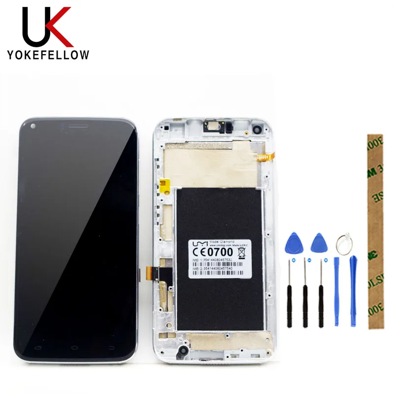 100% Tested LCD Display For Umi Diamond LCD Display Assembly Touch Screen Digitizer Wiht Frame For Umi Diamond X
100% Tested LCD Display For Umi Diamond LCD Display Assembly Touch Screen Digitizer Wiht Frame For Umi Diamond X