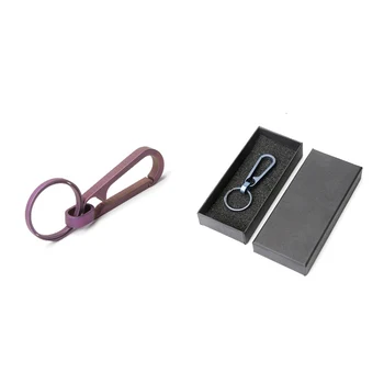 Key Chain Titanium Alloy Key Ring Hung Buckle Outdoor EDC Tool Keychain Pocket Carabiner Buckle Keyring Holder Snap Hook Hanger
Key Chain Titanium Alloy Key Ring Hung Buckle Outdoor EDC Tool Keychain Pocket Carabiner Buckle Keyring Holder Snap Hook Hanger