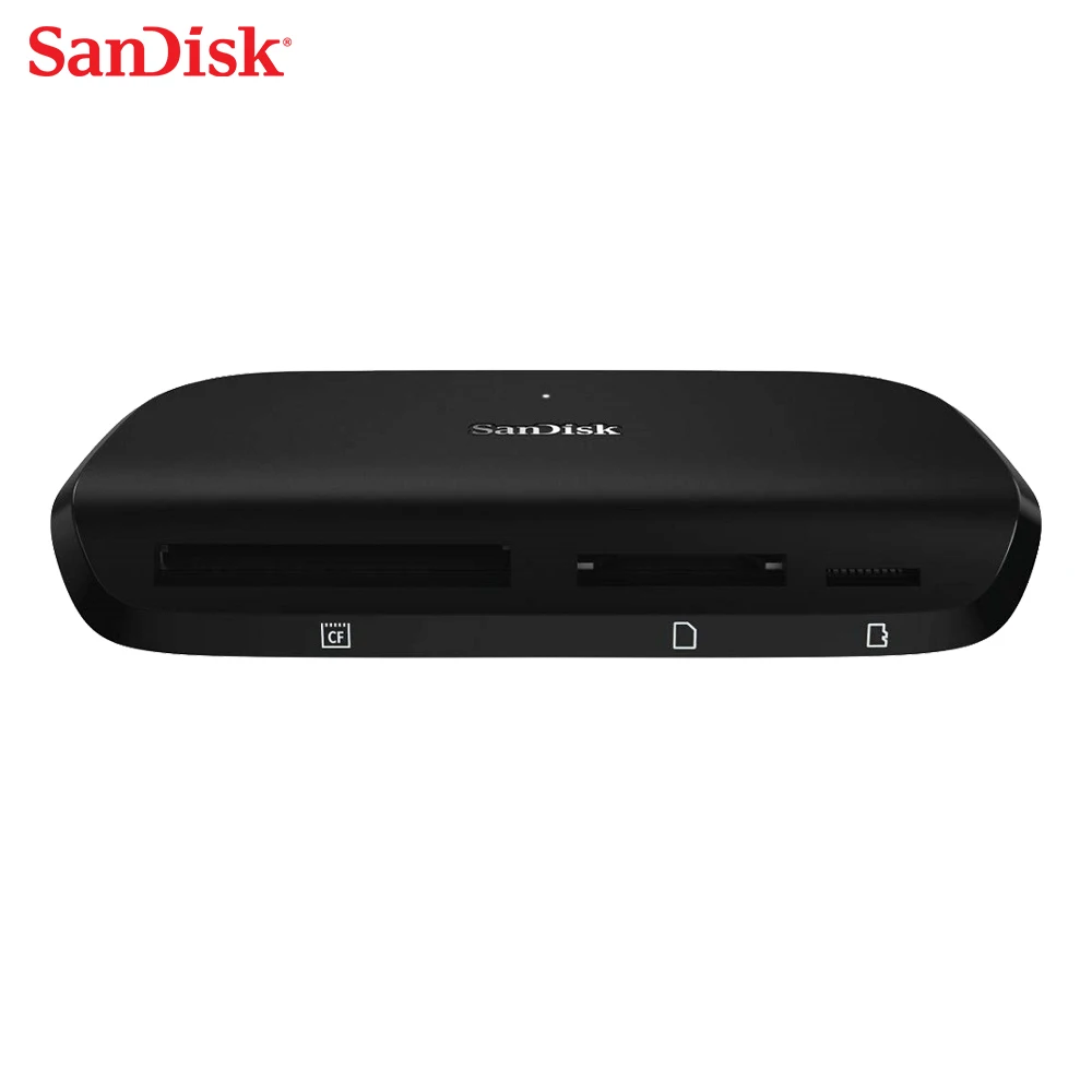 

SanDisk Memory Card Reader Imagemate Pro USB 3.0 Multi-Card Reader for SD SDHC SDXC microSDHC microSDXC UDMA7 CF Card