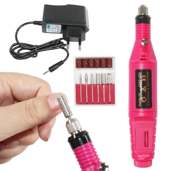 Electric Manicure Nail Machine Drill Bits Milling Adjustable Speed 20000 RPM Gentle Polishing Nails Professional Equipment Kits
Electric Manicure Nail Machine Drill Bits Milling Adjustable Speed 20000 RPM Gentle Polishing Nails Professional Equipment Kits