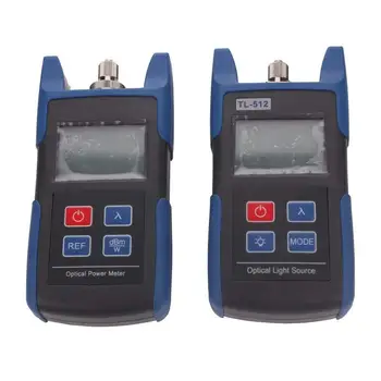 FTTH Optical Multimeter TL510C Optical Power Meter + TL512 1310/1550nm Optical Light Source Red Source
FTTH Optical Multimeter TL510C Optical Power Meter + TL512 1310/1550nm Optical Light Source Red Source