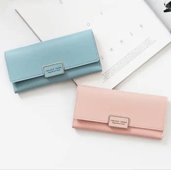 7 color long wallet Women Coin Purse Multi Slots Card Holder Fresh Small Lady Wallet Patchwork Mini Clutch Bag with Hasp
7 color long wallet Women Coin Purse Multi Slots Card Holder Fresh Small Lady Wallet Patchwork Mini Clutch Bag with Hasp