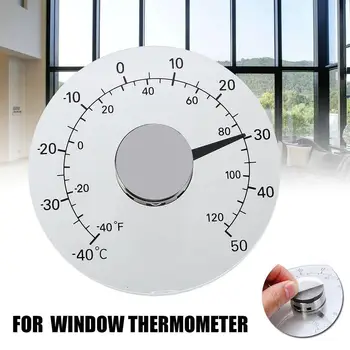 Circular Transparent Outdoor Window Thermometer Temperature Tool Weather Station B5D7
Circular Transparent Outdoor Window Thermometer Temperature Tool Weather Station B5D7
