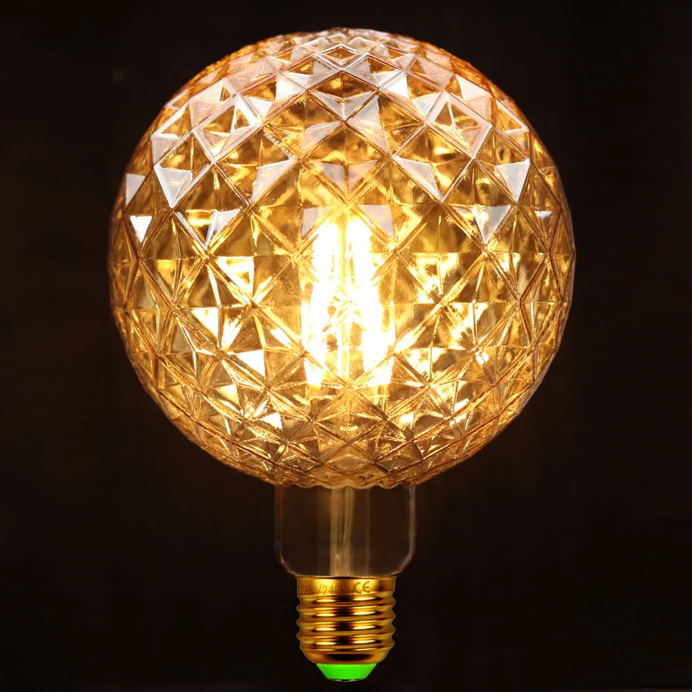 TIANFAN Led filament Bulbs Vintage Light Bulb 4Watts 220/240V Light Bulb G125 Crystal Gold Edison Bulb Holiday Decorative Bulb
TIANFAN Led filament Bulbs Vintage Light Bulb 4Watts 220/240V Light Bulb G125 Crystal Gold Edison Bulb Holiday Decorative Bulb