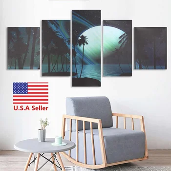 Pictures Home Decoration HD Printed Paintings Modular Posters Modern 5 Panel Green Tree Landscape Tableau Wall Art Canvas
Pictures Home Decoration HD Printed Paintings Modular Posters Modern 5 Panel Green Tree Landscape Tableau Wall Art Canvas