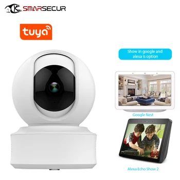SMARSECUR Auto-tracking WiFi IP Camera 1080P Home Security Mini Camera Night Vision Tuya Smart life
SMARSECUR Auto-tracking WiFi IP Camera 1080P Home Security Mini Camera Night Vision Tuya Smart life