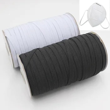 10Meter/lot 3/6/8/10/12MM Mouth Mask Elastic Band White Black High Elastic Rubber Band Waist Band Sewing Stretch Rope
10Meter/lot 3/6/8/10/12MM Mouth Mask Elastic Band White Black High Elastic Rubber Band Waist Band Sewing Stretch Rope