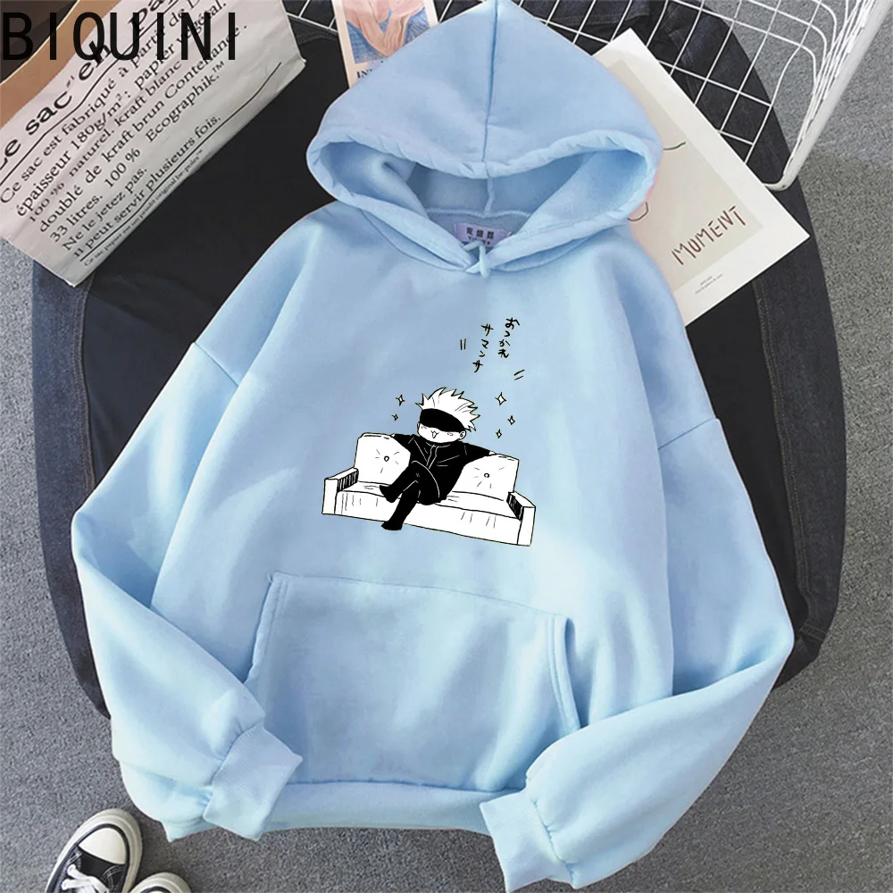Jujutsu Kaisen Anime Hoodie Women/men Gojo Satoru Print 2021 Spring Oversized Sweatshirt Harajuku Streetwear Tops Dropshipping 
Jujutsu Kaisen Anime Hoodie Women/men Gojo Satoru Print 2021 Spring Oversized Sweatshirt Harajuku Streetwear Tops Dropshipping