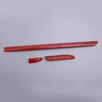 ABS Red Carbon Fiber Style Center Console Dashboard Decor Trim Strips Bezel Car Fit For Audi A3 8V S3 2013 2014 2015 2016 2017 
ABS Red Carbon Fiber Style Center Console Dashboard Decor Trim Strips Bezel Car Fit For Audi A3 8V S3 2013 2014 2015 2016 2017