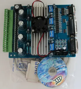 Tb6560 Four-axis Stepper Motor Driver Four-axis Engraving Machine Controller Mach3 Controller cnc