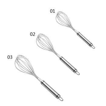 Semi-automatic Mixer Egg Beater Manual Self Turning Stainless Steel Whisk Blend U1JE
Semi-automatic Mixer Egg Beater Manual Self Turning Stainless Steel Whisk Blend U1JE
