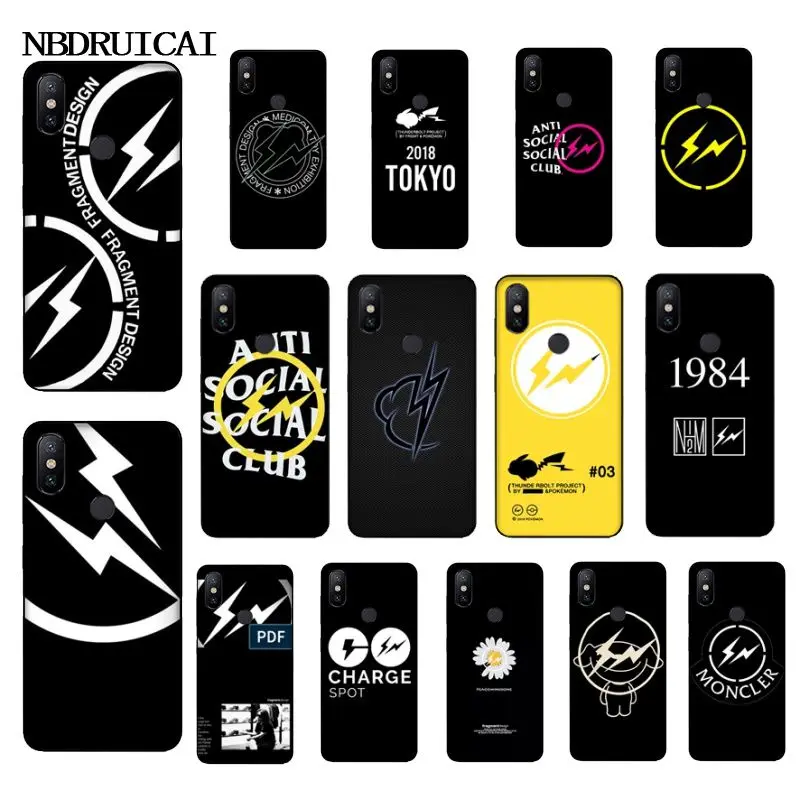 NBDRUICAI japan brand fragment High Quality Silicone Phone Case for Xiaomi 8 9 se 5X Redmi 6pro 6A 4X 7 5plus note 5 7 6pro
NBDRUICAI japan brand fragment High Quality Silicone Phone Case for Xiaomi 8 9 se 5X Redmi 6pro 6A 4X 7 5plus note 5 7 6pro
