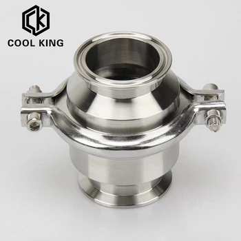 CK 76MM - 102MM OD Sanitary Tri Clamp Type Check Valve Ferrule OD 91mm-145mm Stainless Steel SS SUS 304 Fit Clamp Clover
CK 76MM - 102MM OD Sanitary Tri Clamp Type Check Valve Ferrule OD 91mm-145mm Stainless Steel SS SUS 304 Fit Clamp Clover