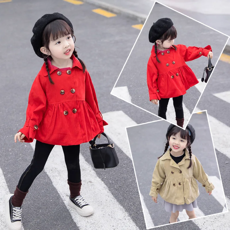 Childrenswear Spring Coat 2019 New Style Trench Coat KID'S Jacket Baby Overcoat Double Breasted Korean-style Clothes Child Casua
Childrenswear Spring Coat 2019 New Style Trench Coat KID'S Jacket Baby Overcoat Double Breasted Korean-style Clothes Child Casua
