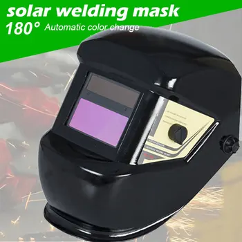 Protect Welder Mask Solar Auto Darkening Shade Adjustment Black Arc Tig Mig Welding Helmet Head-Mounted 1/15000S
Protect Welder Mask Solar Auto Darkening Shade Adjustment Black Arc Tig Mig Welding Helmet Head-Mounted 1/15000S