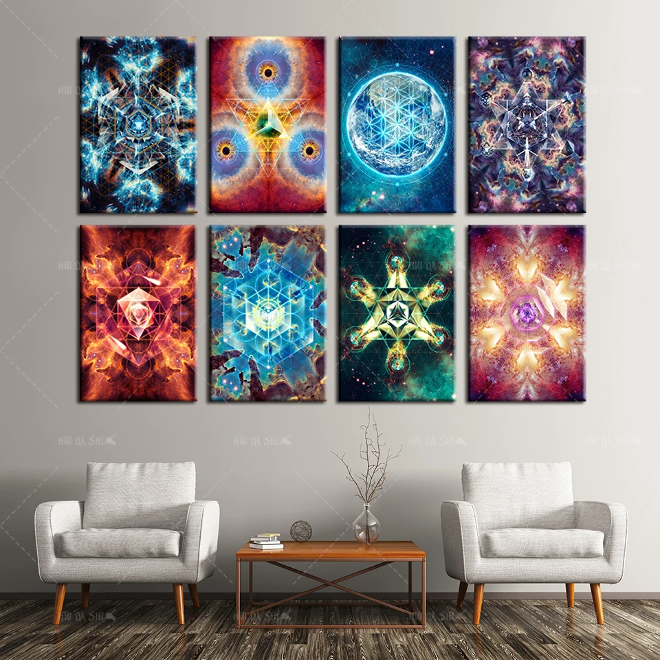 Modern Nordic Sacred Geometry Space Modular Pictures Canvas Painting Abstract Posters Print Corridor Living Room Decoration
Modern Nordic Sacred Geometry Space Modular Pictures Canvas Painting Abstract Posters Print Corridor Living Room Decoration