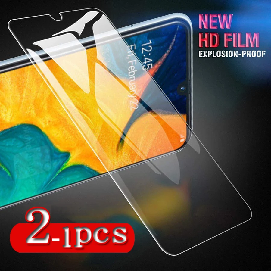 10H 1-2 шт. закаленное стекло для Oppo A9 A5 2020 F11 Pro защита экрана защитное Realme X C1 C2 3 Reno 2