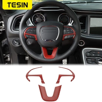 Auto Stickers For Dodge Charger 2015+ Car Steering Wheel Decoration Cover Trim Stickers Red Accessories For Dodge Challenger 
Auto Stickers For Dodge Charger 2015+ Car Steering Wheel Decoration Cover Trim Stickers Red Accessories For Dodge Challenger