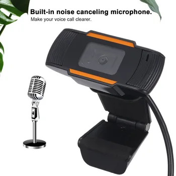 720P HD Webcam Camera USB Web Camera Clip-On Webcams with Microphone for Computer PC Laptops Video Conference kamera internetowa
720P HD Webcam Camera USB Web Camera Clip-On Webcams with Microphone for Computer PC Laptops Video Conference kamera internetowa