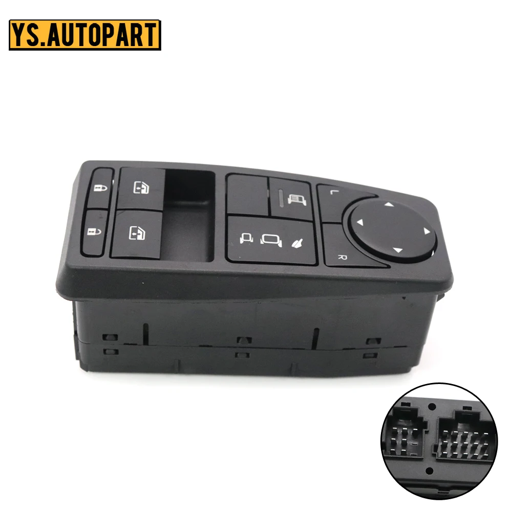 81258067093 Driver Side Car Power Window Master Lifter Control Switch For MAN Truck Man TGS TGX TGL TGM LHD 81258067063
81258067093 Driver Side Car Power Window Master Lifter Control Switch For MAN Truck Man TGS TGX TGL TGM LHD 81258067063
