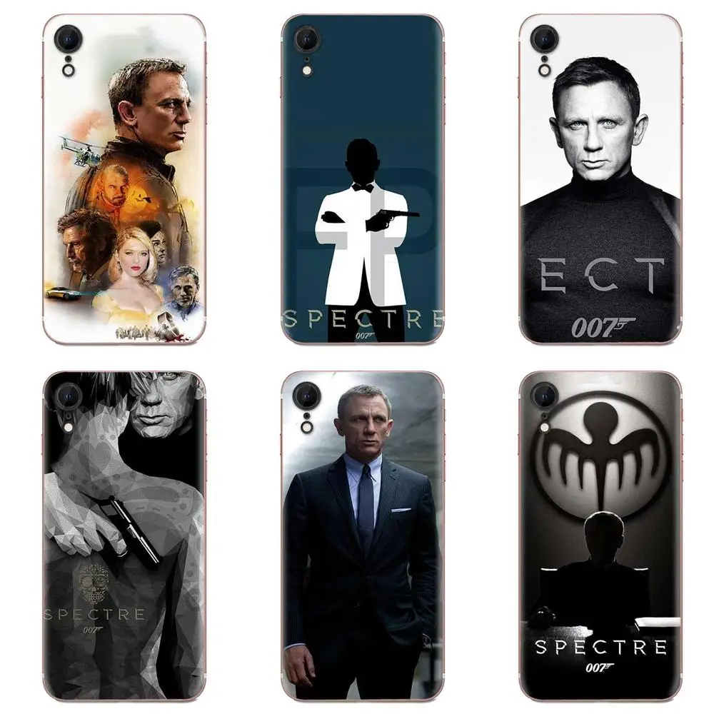 007 призрак Джеймса Бонда ТПУ чехол крышка для Galaxy J1 J2 J3 J330 J4 J5 J6 J7 J730 J8 2015 2016 2017 2018 mini