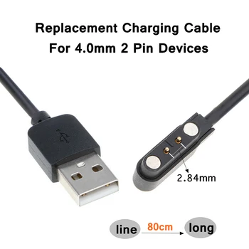 For Smart Watch Ring 2 Pin 2.84mm Portable Magnetic Charger Charging Cradle USB Cable Power Supply
For Smart Watch Ring 2 Pin 2.84mm Portable Magnetic Charger Charging Cradle USB Cable Power Supply