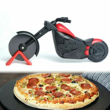 New Motorcycle Shape Stainless Steel Pizza Divider Pizza Tools Pizza Cutter Roller Tools Innovative Pizza Wheel Roller Tool
New Motorcycle Shape Stainless Steel Pizza Divider Pizza Tools Pizza Cutter Roller Tools Innovative Pizza Wheel Roller Tool