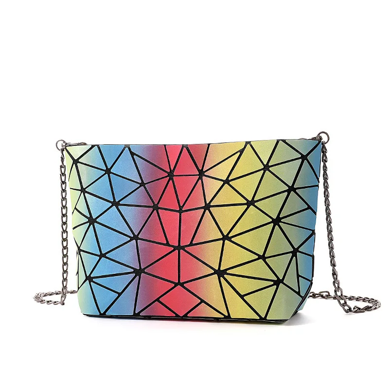 Geometry Rhombus Chain WOMEN'S Bag 2020 New Style Summer Gradient Beach Bag Shoulder Bag
Geometry Rhombus Chain WOMEN'S Bag 2020 New Style Summer Gradient Beach Bag Shoulder Bag