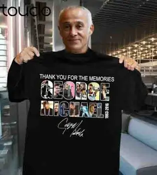 George Michael 1963-2016 Thank You for The Memories Signature Shirt Summer Style New Men O-Neck Tops Tees Metal T Shirts 
George Michael 1963-2016 Thank You for The Memories Signature Shirt Summer Style New Men O-Neck Tops Tees Metal T Shirts