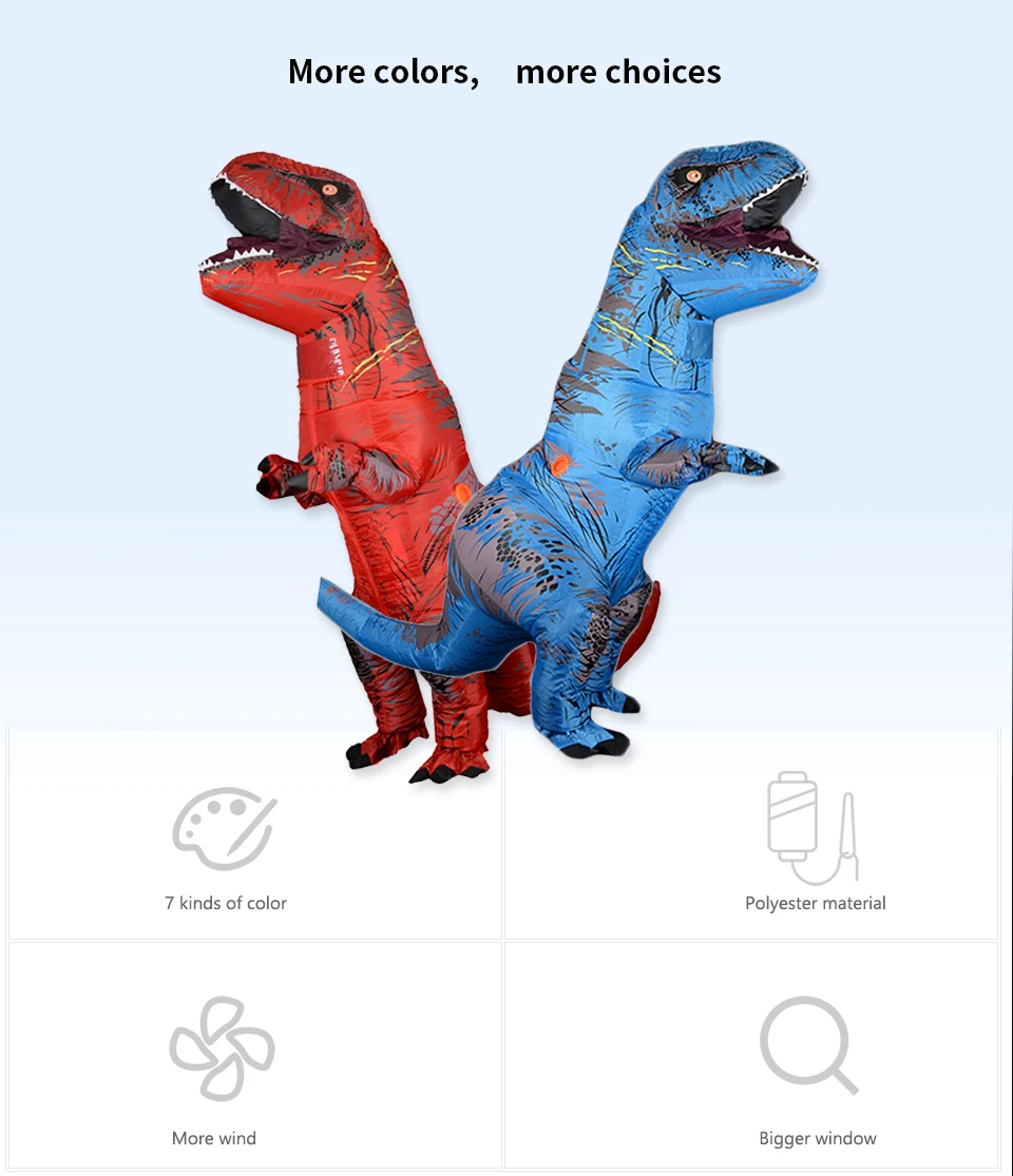 Cosplay&ware T Rex Velociraptor Inflatable Costume Mascot Cosplay Dino Halloween For Women Men Kid Funny Suit 12 Cosplay&ware T Rex Velociraptor Inflatable Costume Mascot Cosplay Dino Halloween For Women Men Kid Funny Suit -Zentai shop online H31f8545fe3a14bf7bac576ca4c1a394cr.jpg