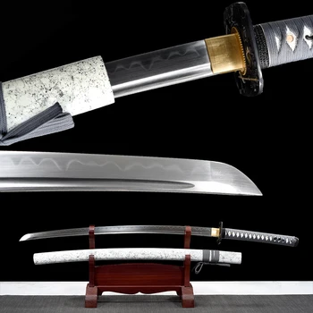 Clay-tempered Steel Real Katana Japanese Functional Razor Sharp Samurai Sword Full Tang Tachi Knife New Arrivals
Clay-tempered Steel Real Katana Japanese Functional Razor Sharp Samurai Sword Full Tang Tachi Knife New Arrivals