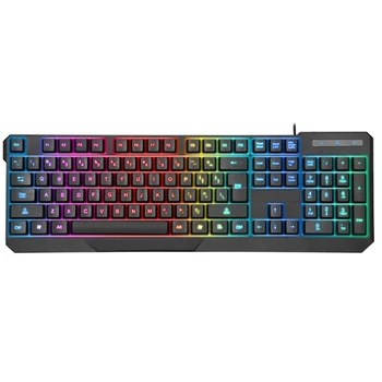 7-Color Colorful Backlight Keyboard USB Wired Gaming Keypad for Desktop Laptop Computer SP99
7-Color Colorful Backlight Keyboard USB Wired Gaming Keypad for Desktop Laptop Computer SP99