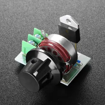 Electronic Thyristor Dimmer Temperature Regulator Thermostat Speed Control Silicon Controlled Rectifier New 3000W AC 220V
Electronic Thyristor Dimmer Temperature Regulator Thermostat Speed Control Silicon Controlled Rectifier New 3000W AC 220V