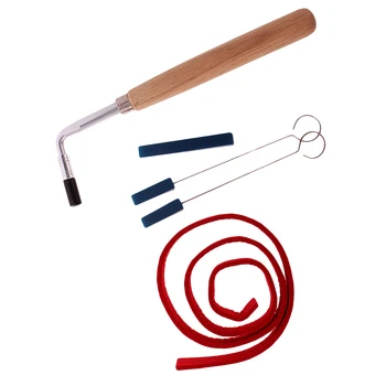5 Pieces/set Piano Tuning Hammer & Mute Kit 2 Mute w Handle Red Temperament Strip
5 Pieces/set Piano Tuning Hammer & Mute Kit 2 Mute w Handle Red Temperament Strip
