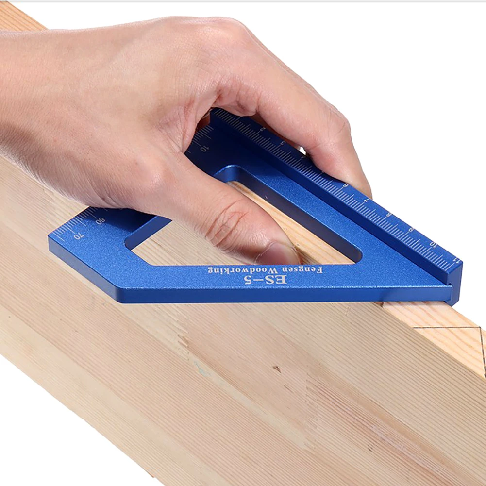 Woodworking Scribing Ruler 3D Miter Angle Marker T Ruler Layout 45 Degree Measurer Tool Multipurpose Measuring Gauging Carpenter
Woodworking Scribing Ruler 3D Miter Angle Marker T Ruler Layout 45 Degree Measurer Tool Multipurpose Measuring Gauging Carpenter