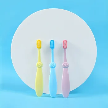 CHILDREN'S Toothbrush 3 Color Loaded 2-3-4-5-6 Age Macarons Soft Bristle CHILDREN'S Baby Toothbrush Manufacturers Wholesale Cust
CHILDREN'S Toothbrush 3 Color Loaded 2-3-4-5-6 Age Macarons Soft Bristle CHILDREN'S Baby Toothbrush Manufacturers Wholesale Cust