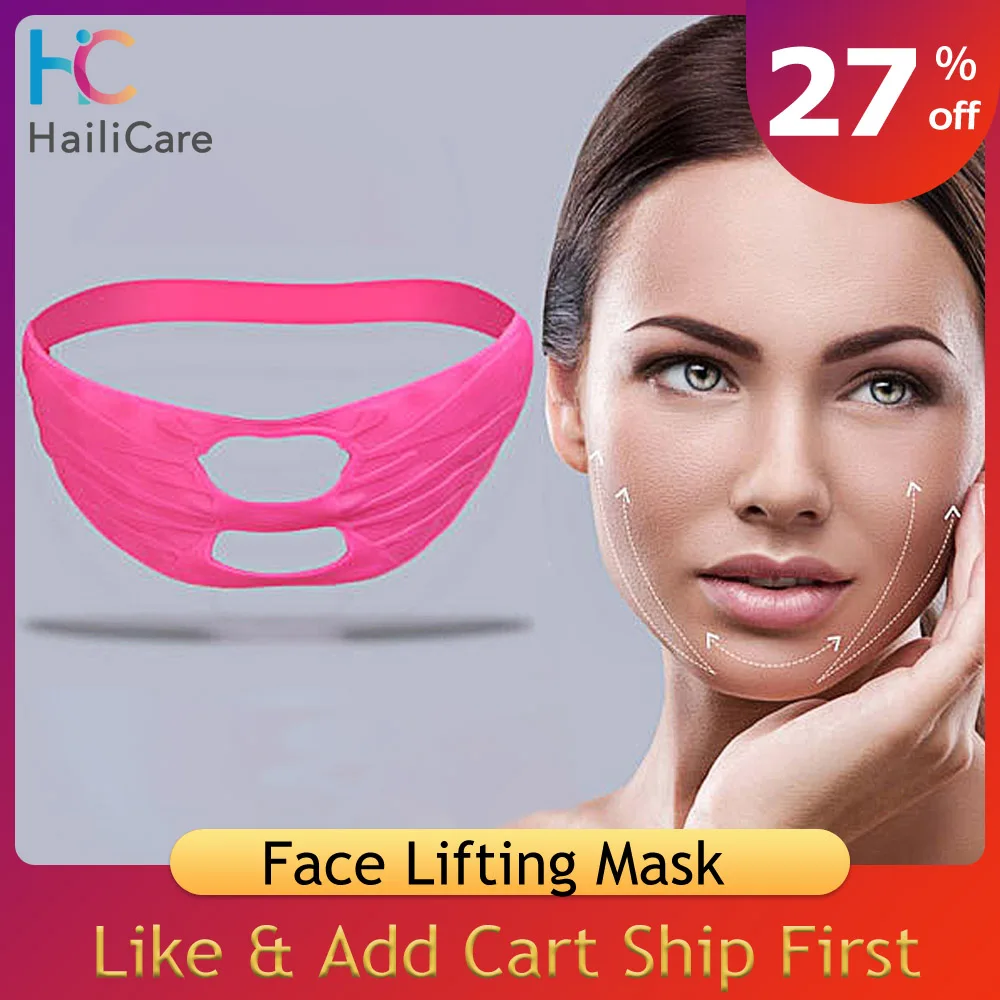 Silicone Face Lifting Mask Facial Slimming Bandage Face Exerciser Anti Wrinkle Chin Strap V-face Shape Belt Women Skin Care Tool
Silicone Face Lifting Mask Facial Slimming Bandage Face Exerciser Anti Wrinkle Chin Strap V-face Shape Belt Women Skin Care Tool