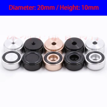 KYYSLB 20*10mm Aluminum Alloy Audio Speaker Shock Absorber Feet CD Player Turntable Decoding Amplifier Feet Computer Case Feet 
KYYSLB 20*10mm Aluminum Alloy Audio Speaker Shock Absorber Feet CD Player Turntable Decoding Amplifier Feet Computer Case Feet