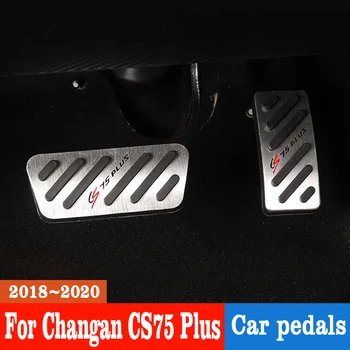 Aluminum alloy car accelerator pedal brake pedal cover pad non-slip for Changan CS75 Plus 2018 2019 2020 car accessories
Aluminum alloy car accelerator pedal brake pedal cover pad non-slip for Changan CS75 Plus 2018 2019 2020 car accessories