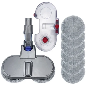 Electric Wet Dry Mopping Head for Dyson V6 DC58/59/62 Replaceable Parts with Mop Head Mop Pads Water Cup
Electric Wet Dry Mopping Head for Dyson V6 DC58/59/62 Replaceable Parts with Mop Head Mop Pads Water Cup