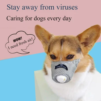 N95 Dog Soft Face Mouth Mask Pet Respiratory PM2.5 Filter Anti Dust Gas Pollution Muzzle Anti-fog Haze Masks For Dogs
N95 Dog Soft Face Mouth Mask Pet Respiratory PM2.5 Filter Anti Dust Gas Pollution Muzzle Anti-fog Haze Masks For Dogs