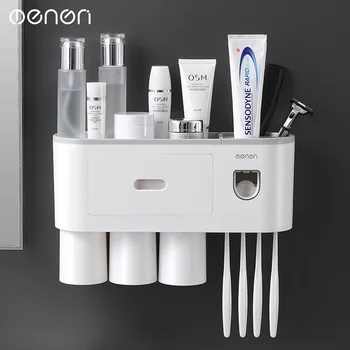 Creative toothbrush shelf no hole gargle toothbrush cup wall hanging toilet storage automatic toothpaste squeezing device
Creative toothbrush shelf no hole gargle toothbrush cup wall hanging toilet storage automatic toothpaste squeezing device