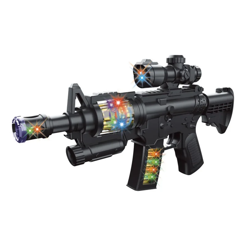 Children Shining Toy Gun Model Electric Voice Submachine Gun Sniper Gun Shining Stall Toy Hot Selling
Children Shining Toy Gun Model Electric Voice Submachine Gun Sniper Gun Shining Stall Toy Hot Selling